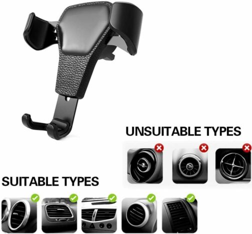 Universal Car Mount Holder Stand Air Vent Cradle For Mobile Cell Phone - Image 4