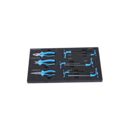 4-Drawer Rrolling Tool Box, 24.4 With 4 Wheels And Drawers With Tools, For Garage, Warehouse, Workshop, Shop,BLACK
