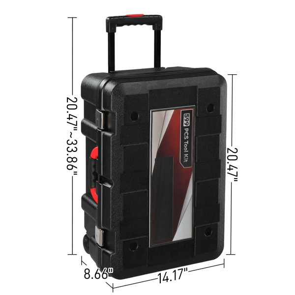 599 Tool Pieces With 21v Drill Tool Set - Image 8