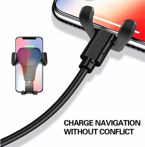 Universal Car Mount Holder Stand Air Vent Cradle For Mobile Cell Phone - Image 8