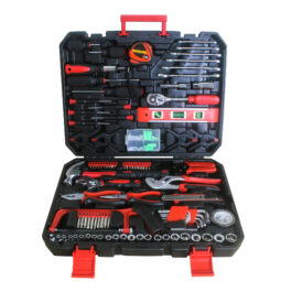 Metal Tool Set Black Hand Tool Box with Toolset 238Pcs