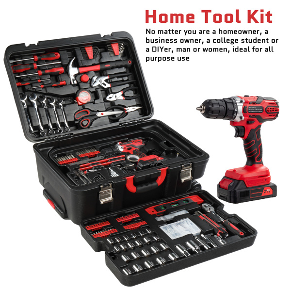 599 Tool Pieces With 21v Drill Tool Set - Image 10