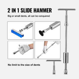 VEVOR Car Body Dent Puller Bridge Lifter Tool Paintless Hail Remover Repair Kit