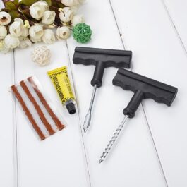 Car Tire Repair Kit, Tubeless Tire Puncture Repair Kit