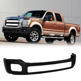 Black Front Bumper Steel For 2011 to 2016 Ford F-250 F-350 F-450 Super Duty Primed