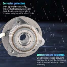 2 Front Wheel Hub Bearings Assembly For 2000-2009 Ford Ranger