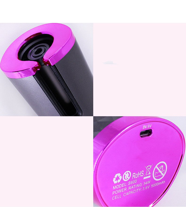 Rechargeable Automatic Hair Curler Women Portable Hair Curling Iron Ceramic Curly Rotating Curling Wave Styer - Image 8
