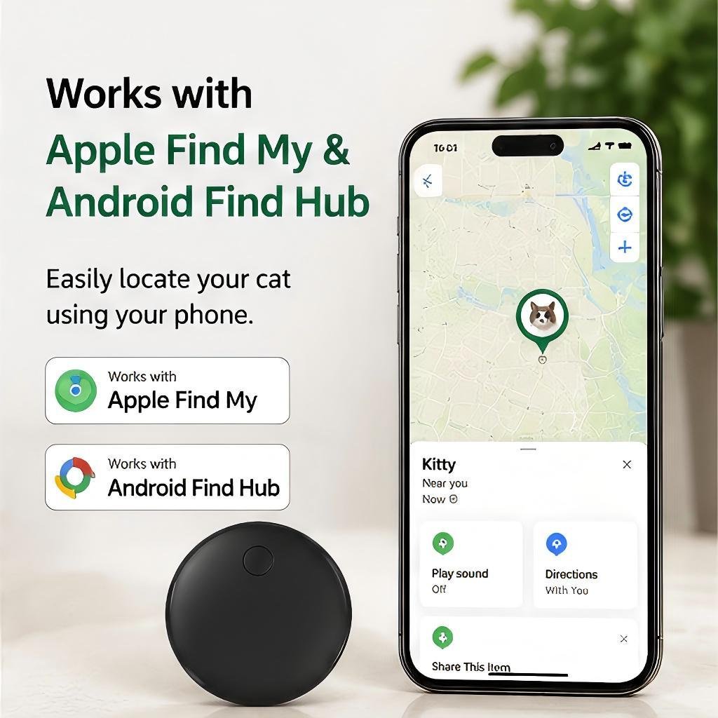 Cat GPS Tracker Android, Anti-Lost Tracker For Cats & Small Pets - Image 3