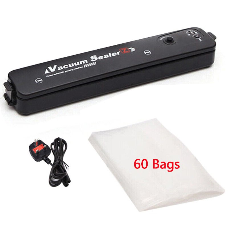 Vacuum Food Sealer Automatic Manual Sealer Dry Wet Pack Machine With 60 Bags - Image 2