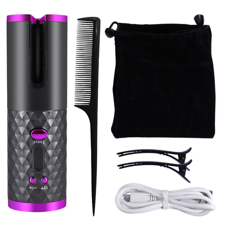 Rechargeable Automatic Hair Curler Women Portable Hair Curling Iron Ceramic Curly Rotating Curling Wave Styer - Image 9