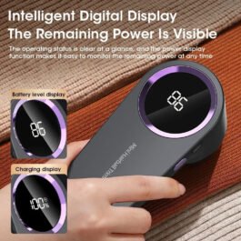 Lint Remover For Clothing Portable Electric Fuzz Pellet LED Display Rechargeable