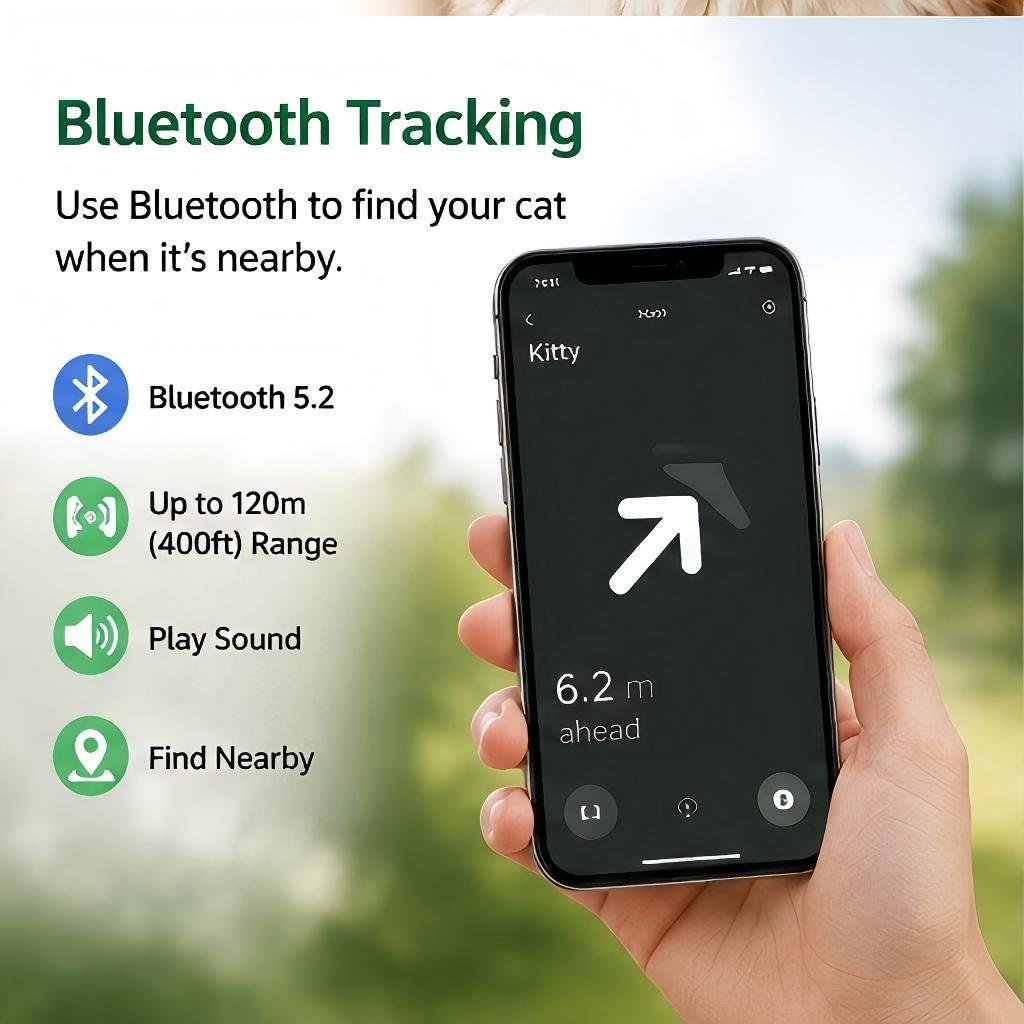 Cat GPS Tracker Android, Anti-Lost Tracker For Cats & Small Pets - Image 4
